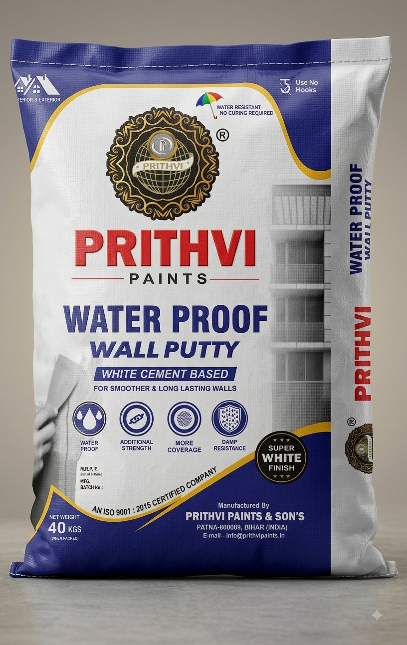 Prithvi Paint Waterproof Wall Putty
